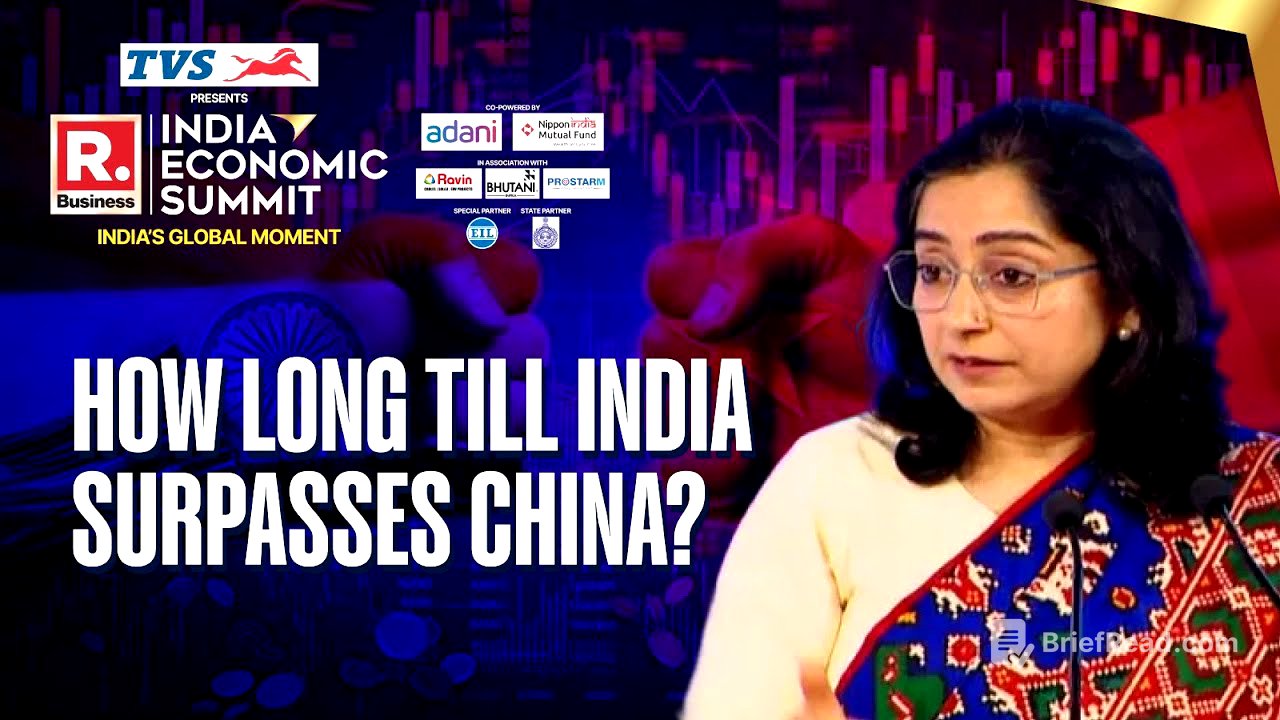 Shamika Ravi Reveals Key Strategies For India To Overtake China As Global Superpower | IES 2025