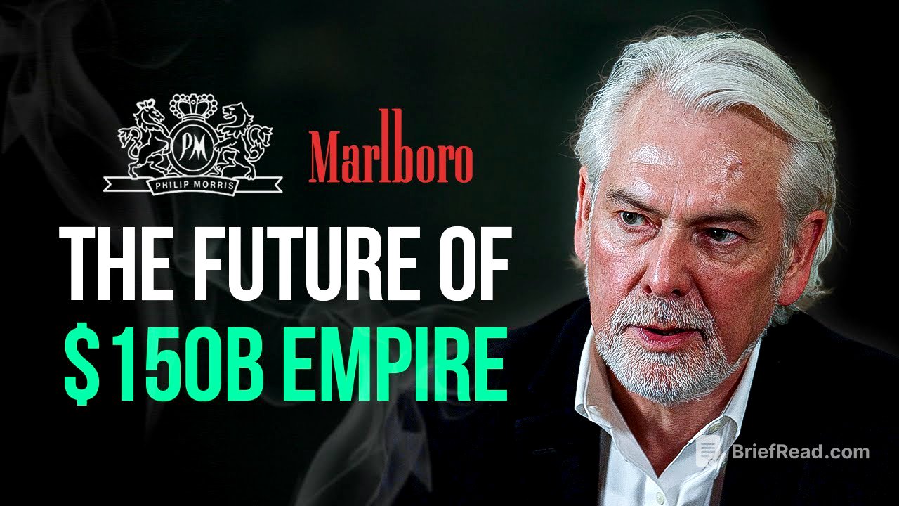 Cigarettes will disappear in 10 yearsㅣPhilip Morris International Jacek Olczak