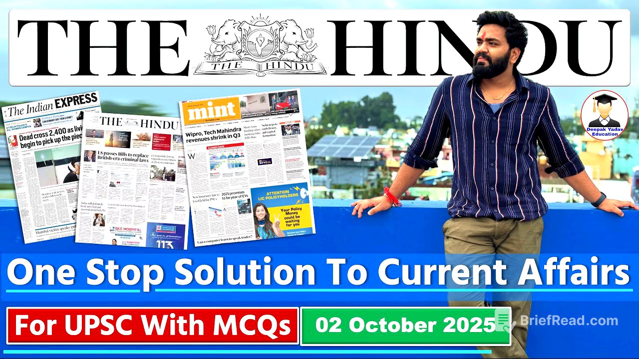The Hindu Analysis Today | 2 October 2025 | The Hindu Newspaper Analysis | Daily Current Affairs