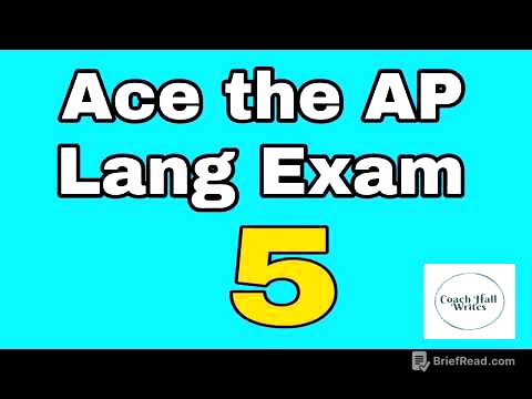 How to Pass the AP Lang Exam | Tips from an AP Teacher | Coach Hall Writes