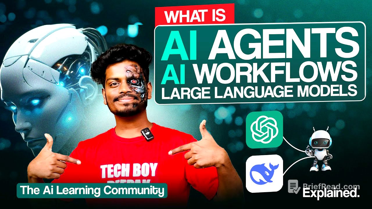 🚨Learn AI From Basics | AI Agents | LLMS | Workflows | ⁨@tech.boy.deepak⁩