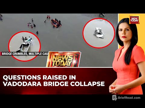 Gambhira Bridge Collapse: Multiple Casualties As Vehicles Plunge Into Mahisagar River