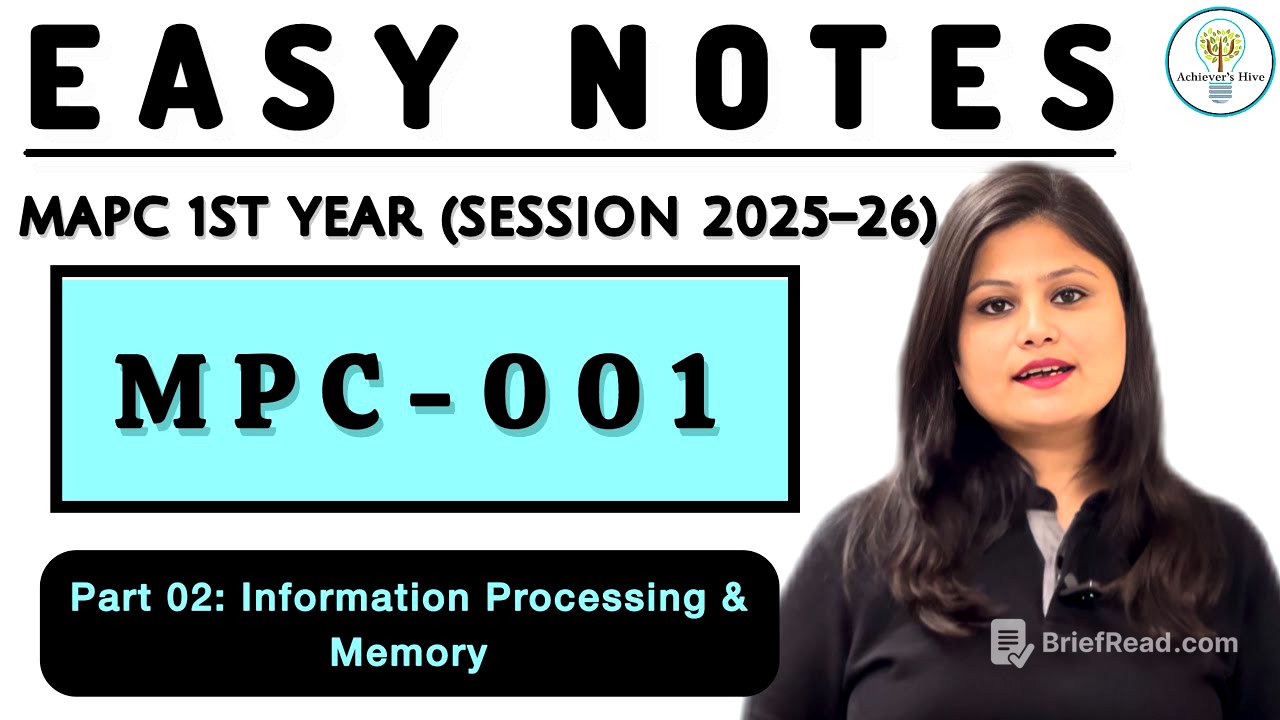 Easy Notes - Dec 25 Paper 1 Part 2 MPC001