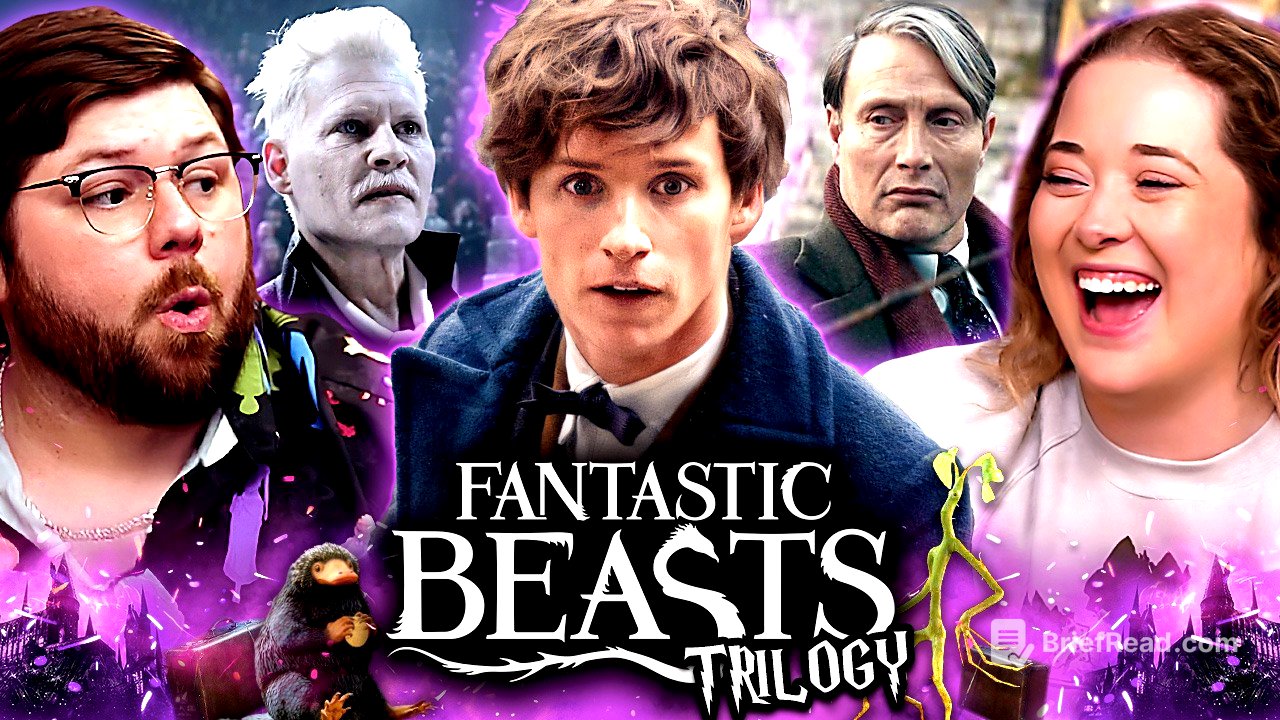 We BINGED The **FANTASTIC BEASTS** Wizarding World Trilogy