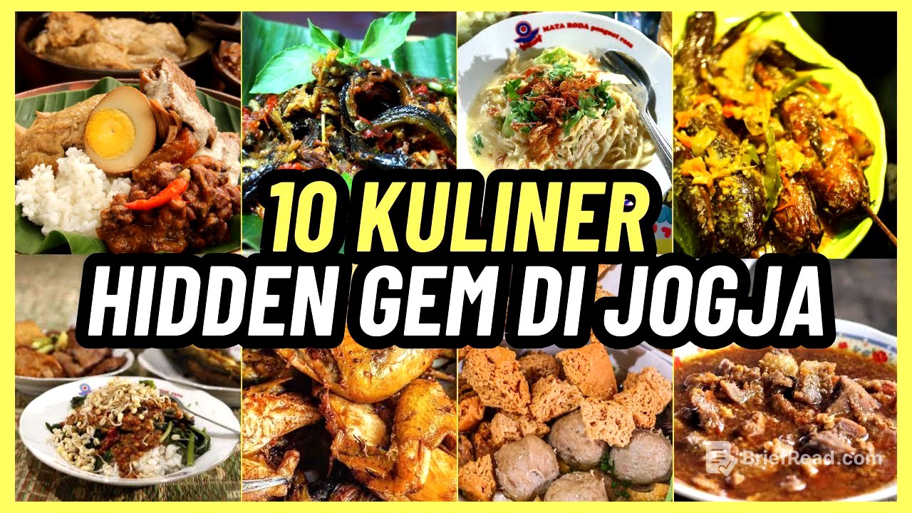 10 KULINER HIDDEN GEM JOGJA
