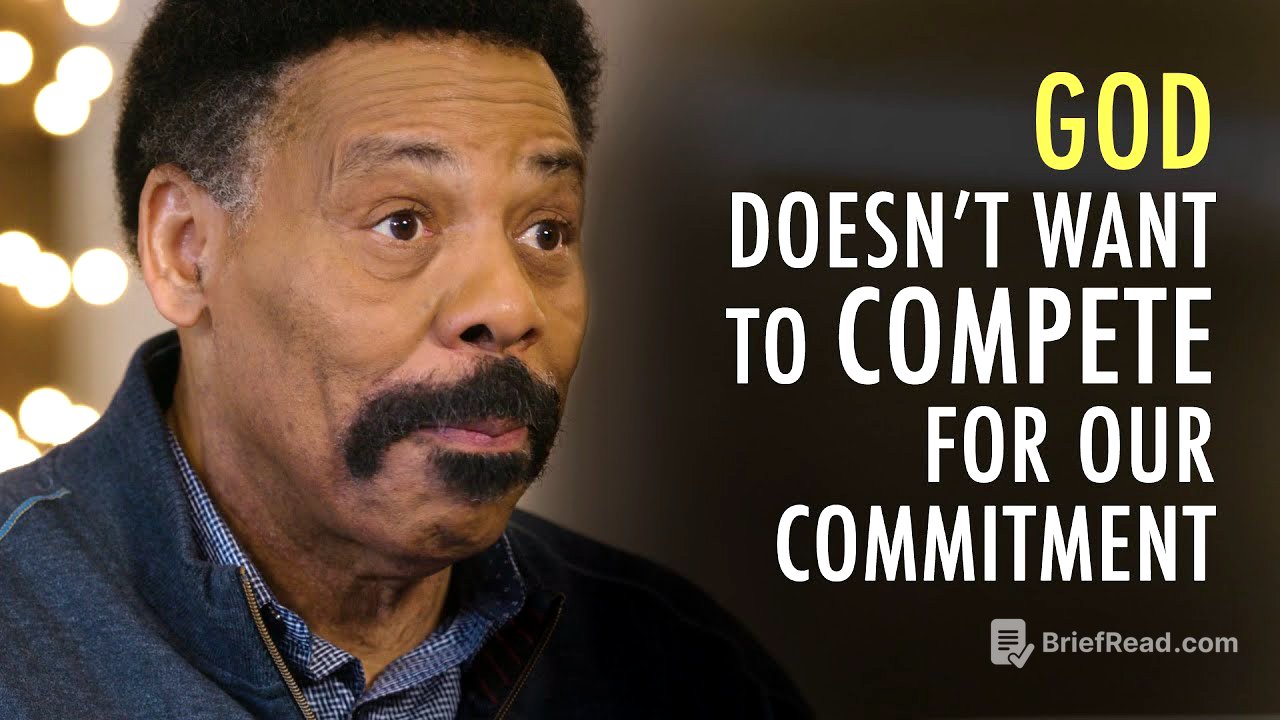 God Won't Compete For Our Commitment - Tony Evans Devotional