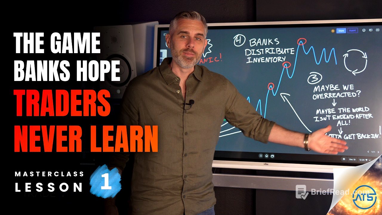 95% of Traders Lose Because They Don’t Understand This One Bank Rule - Masterclass Lesson 1