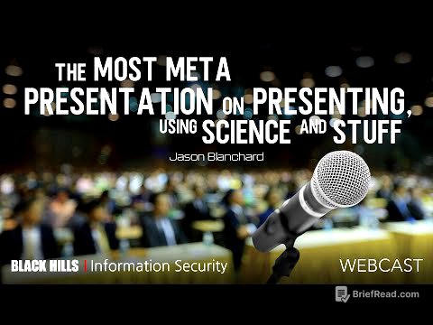 BHIS | How to Share Your Knowledge with Others – Jason Blanchard