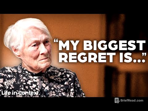 90 Year Old Shares Life Regrets