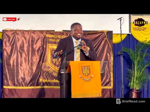 Manchester High School Graduation 2024 Guest Speaker Pastor Jermaine Johnson.....Great Speech.