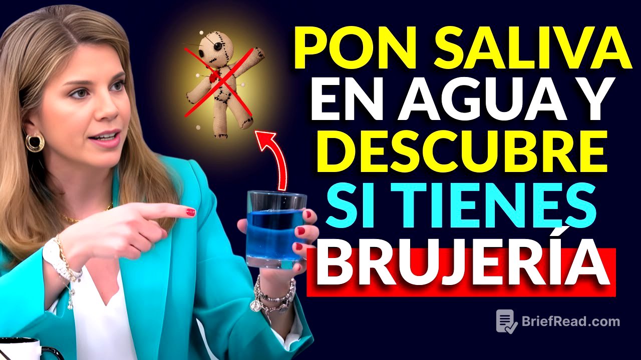 Pon Tu SALIVA en Agua y Devuelve la Brujería y el Mal a Tus Enemigos
