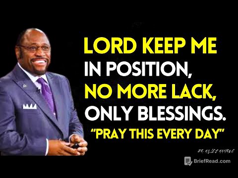 PRAY this Every Day - LORD Keep Me in POSITION, So I Don't Have to Beg, Borrow or STRUGGLE |DR MYLES