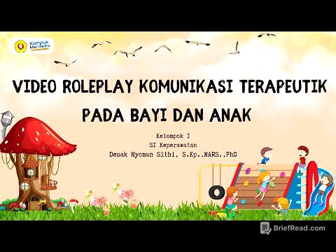Role Play Komunikasi Terapeutik Pada Bayi dan Anak Kelompok 1_Kelas C_S1 Keperawatan
