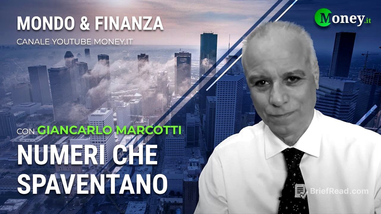 NUMERI CHE SPAVENTANO - GIANCARLO MARCOTTI - Mondo&Finanza