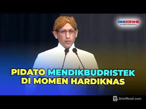 Pidato Mendikbudristek Nadiem Makarim untuk Memperingati Hari Pendidikan Nasional 2024
