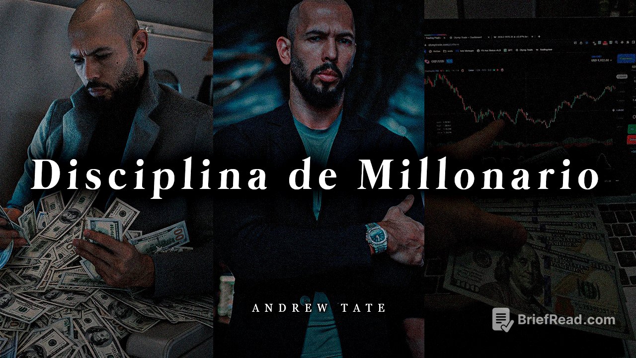 𝐃𝐈𝐒𝐂𝐈𝐏𝐋𝐈𝐍𝐀 𝐝𝐞 𝐌𝐈𝐋𝐋𝐎𝐍𝐀𝐑𝐈𝐎:  Cómo crear un negocio desde cero – Andrew Tate (1 Hora de Motivación)