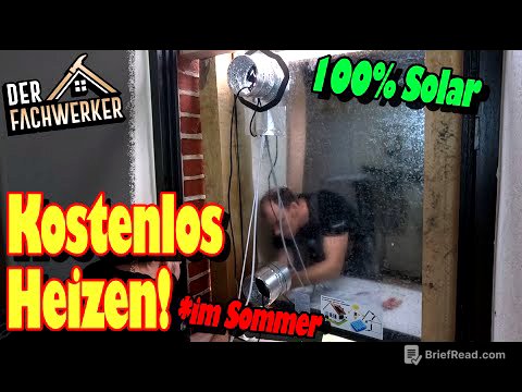 Was leistet ein Solarluftkollektor? Ich war wirklich überrascht...