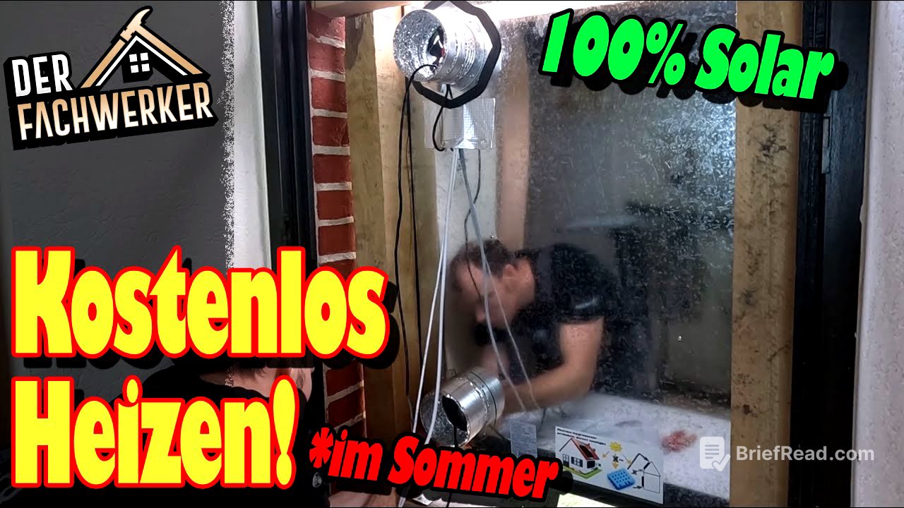Was leistet ein Solarluftkollektor? Ich war wirklich überrascht...