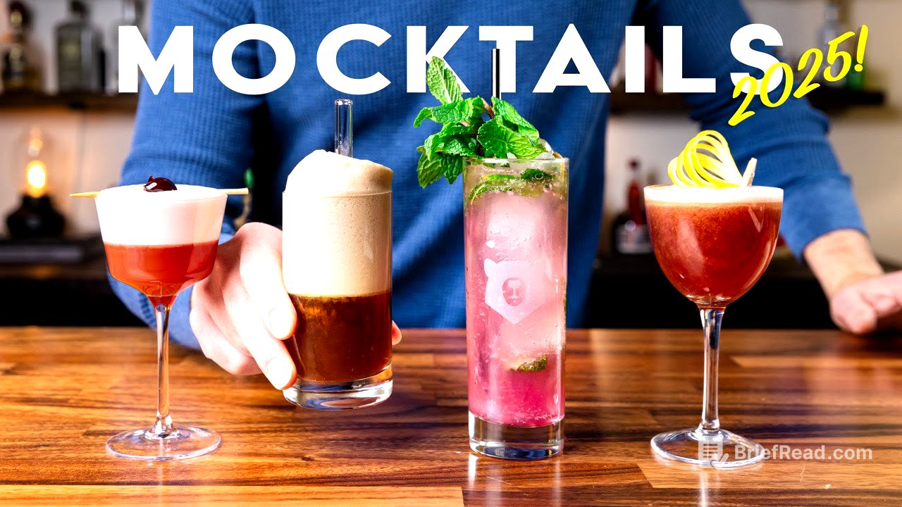 4 unique mocktails to try in 2025