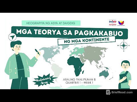 Araling Panlipunan 8 MATATAG Q1 Week 1-2 Mga Teorya sa Pagkakabuo ng mga Kontinente with PPT and DLL