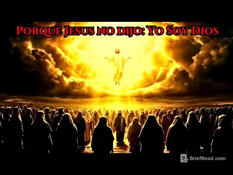 Porque Jesus no se hace llamar Dios?