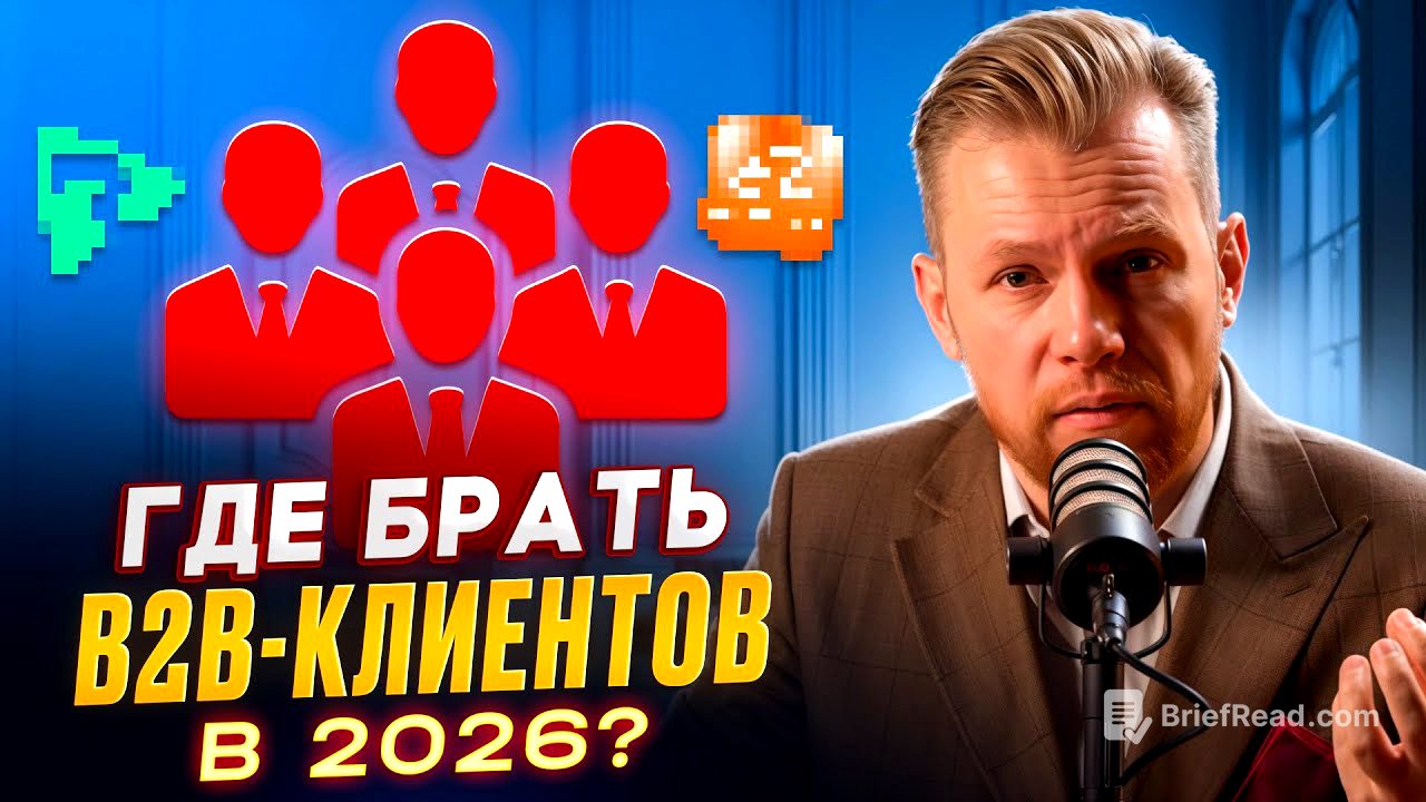 Где брать b2b клиентов в 2026 - 7 рабочих каналов