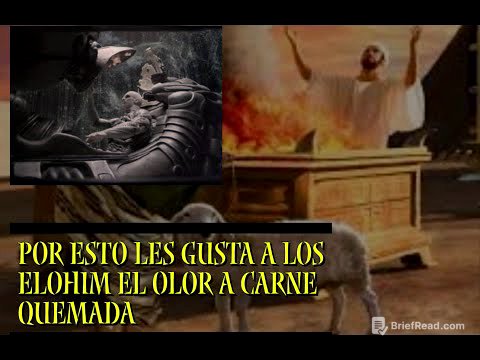 POR QUE PEDIAN LOS ELOHIM HOLOC4USTOS DE CARNE QUEMADA