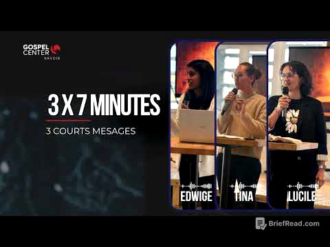 3 messages de 7 minutes avec Edwige Tina et Lucile