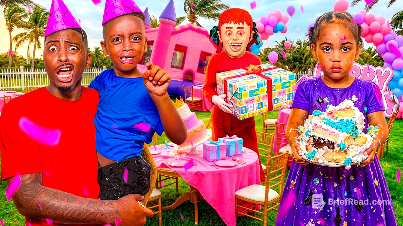 THE CREEPY MAN SENT HIS GIRLFRIEND TO RUIN GERMANY'S 3RD BIRTHDAY PARTY!💔
