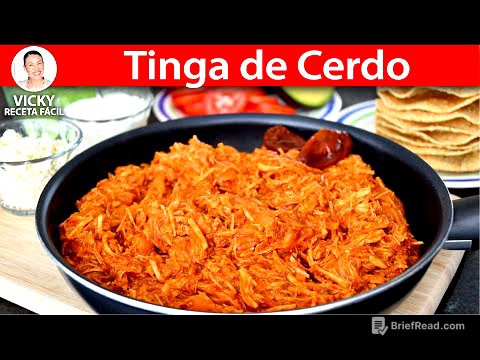 TINGA DE CERDO | Vicky Receta Facil