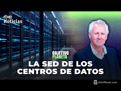 OBJETIVO PLANETA | Los CENTROS DE DATOS y su CONSUMO DE ENERGÍA Y AGUA | RTVE Noticias
