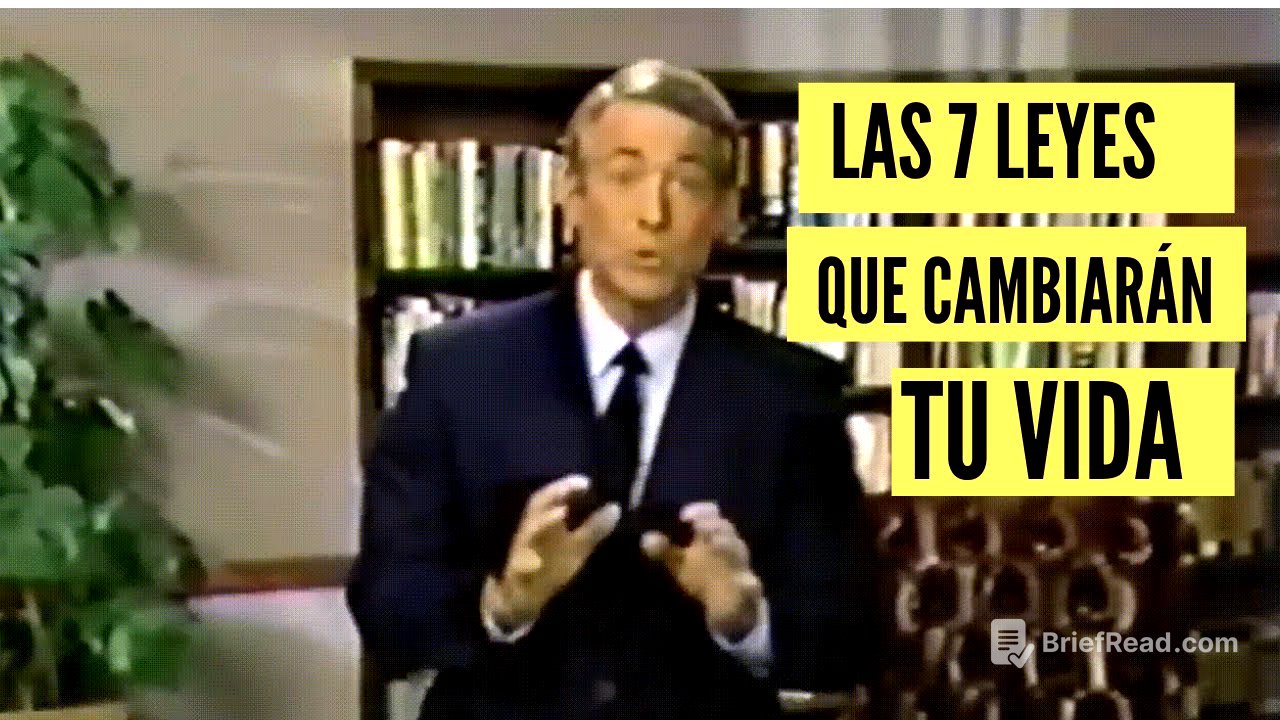 🧠Las 7 LEYES MENTALES de Brian Tracy  en ESPAÑOL - Seminario Fénix 2