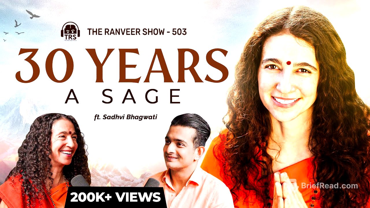 Sadhvi Bhagawati on TRS | Stanford Neuro-Scientist Who Gave Up PhD For Spirituality & Dharma