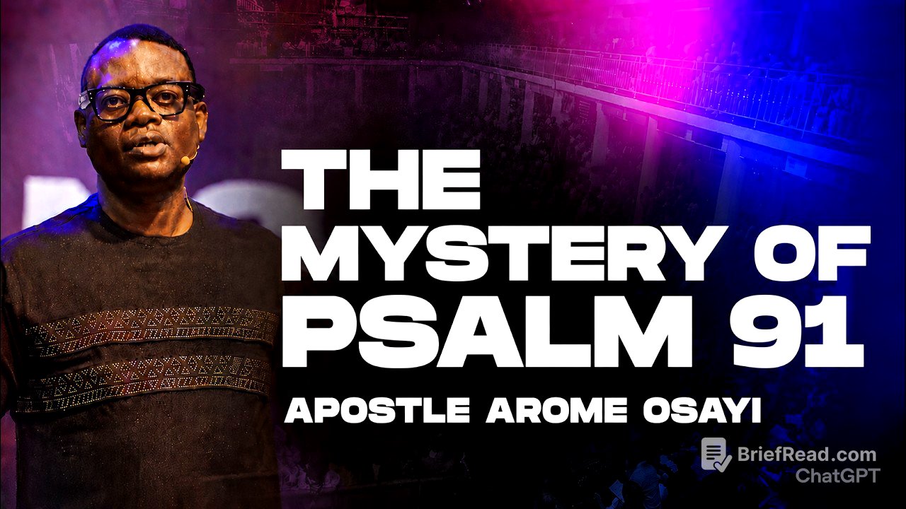 THE MYSTERY OF PSALM 91 || APOSTLE AROME OSAYI