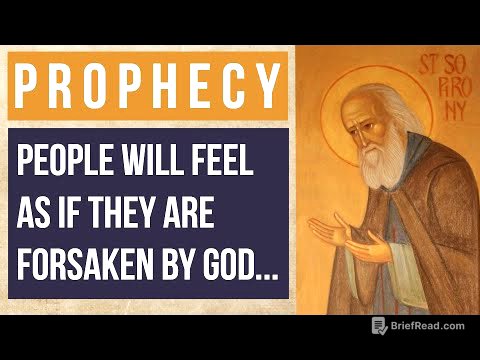 End-Times PROPHECY: the way of tears (St. Sophrony) - English