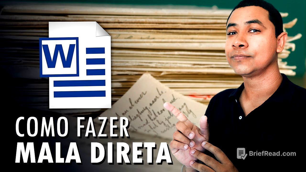 Como fazer mala direta no Word?