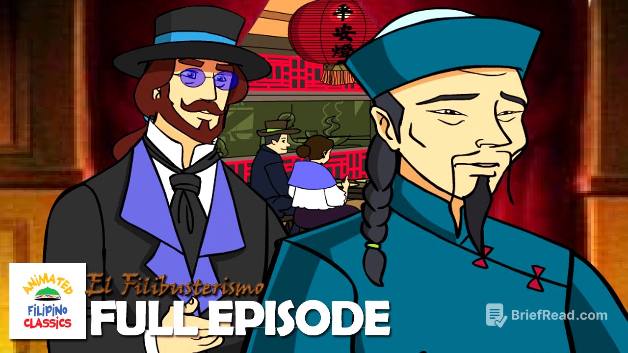 El Filibusterismo | Kabanata 16: Ang mga Kapighatian ng Isang Tsino #elfilibusterismo