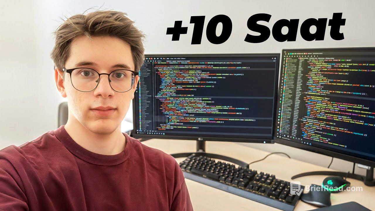 20 Yaşında ‘YAZILIMCI‘ Olmak ! - Nasıl 10 SAAT Disiplinli Çalışıyorum ? #vlog