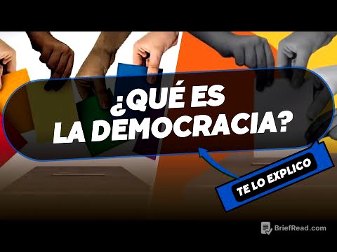 ¿Qué es la democracia? Explicación Facil