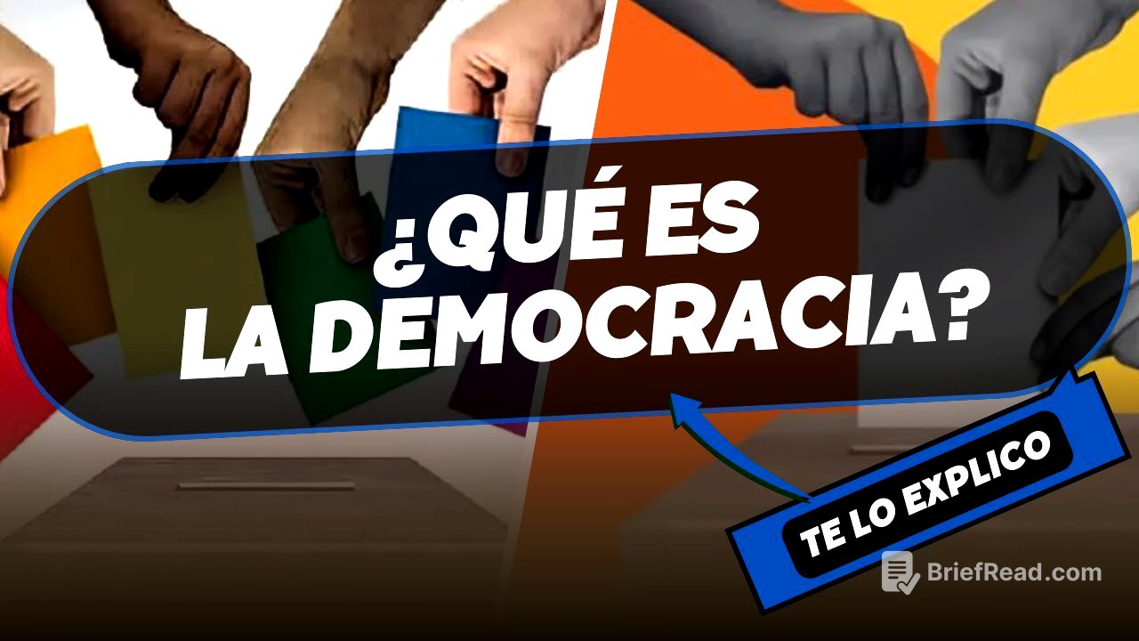 ¿Qué es la democracia? Explicación Facil