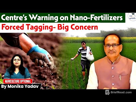 Nano Fertilizer: Revolution in Farming or Recipe for Disaster? | Monika Yadav | StudyIQ Optionals