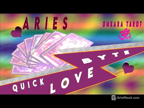 Aries Tarot- A SURPRISE TWIST IN UR LOVE LIFE ! /Love Bytes/