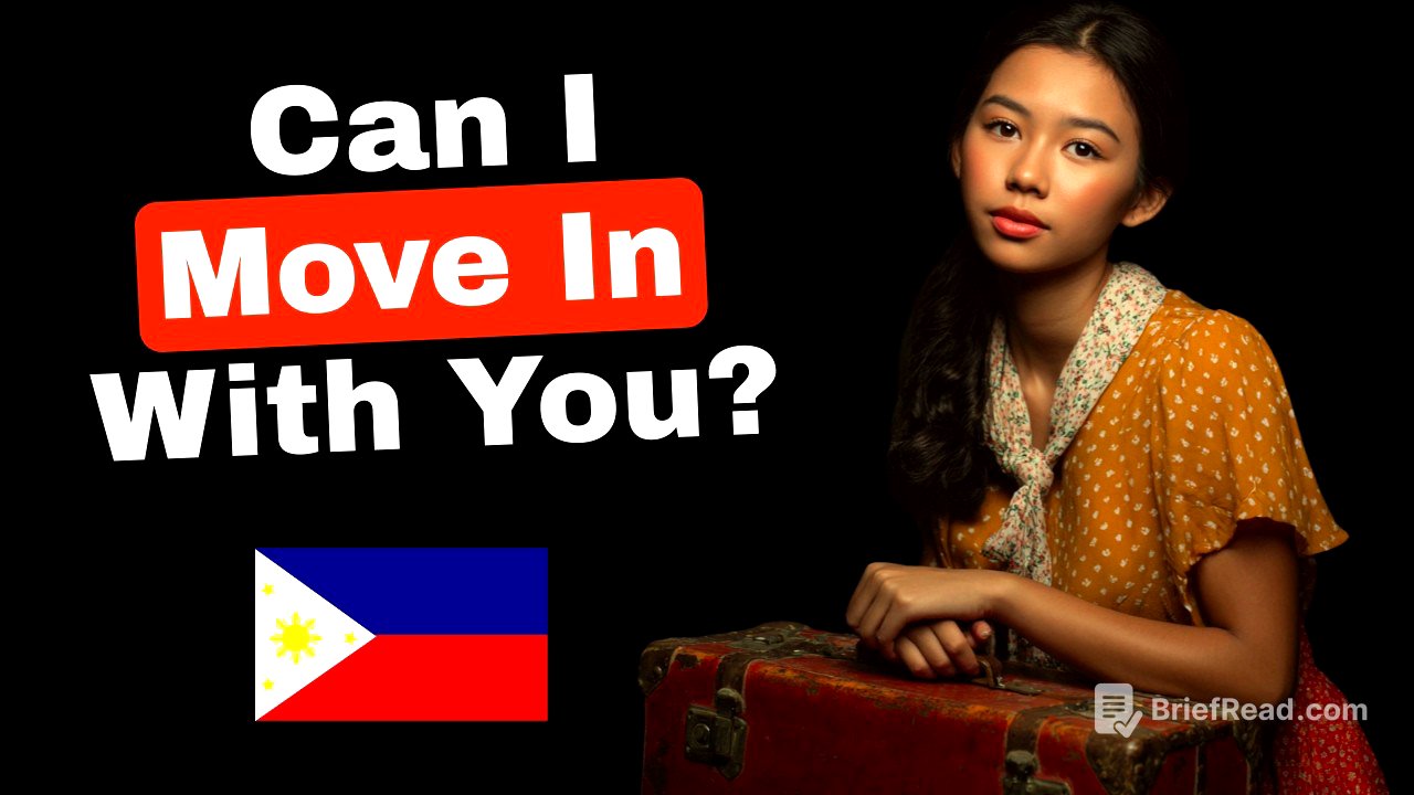 Why You Should't Let a Filipina Move In With You: it's a trap