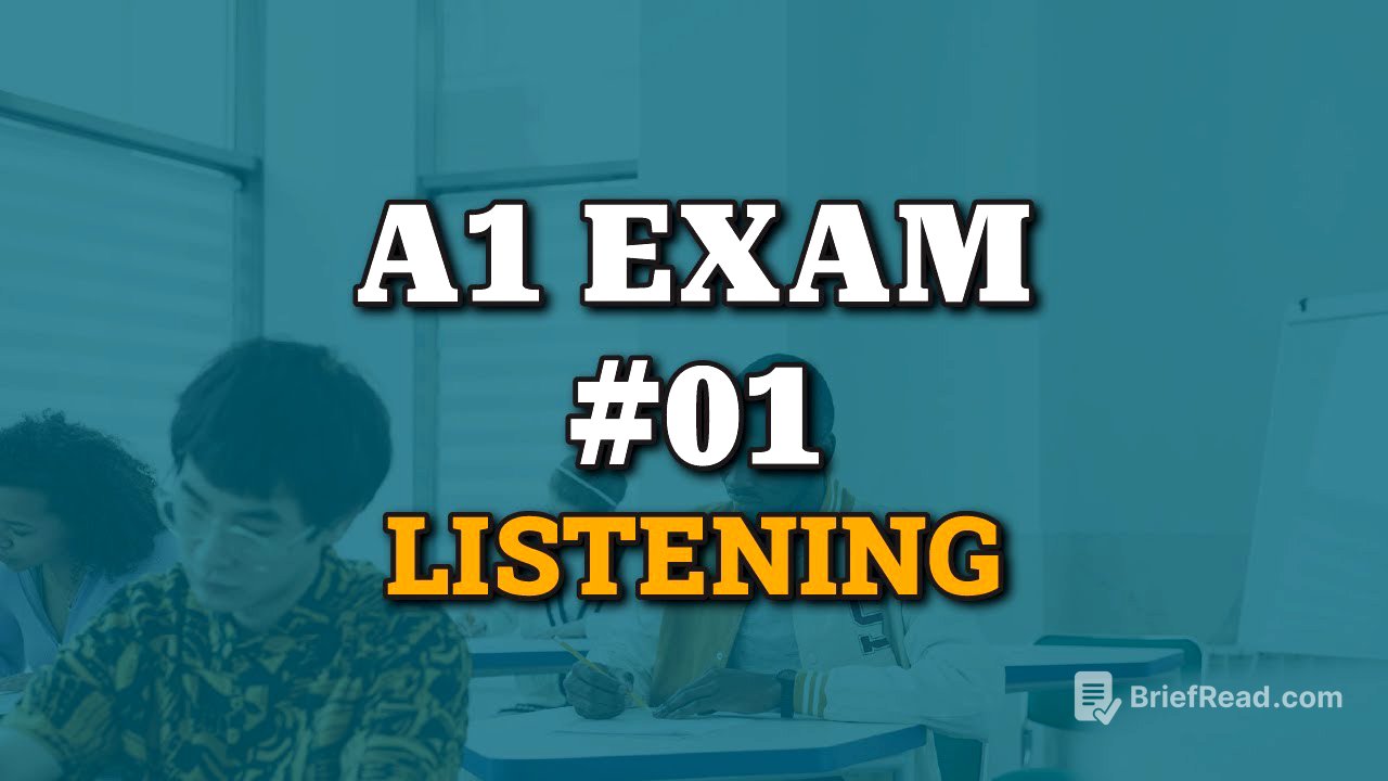 A1 European Portuguese Exam 01: Listening Part - Try These Questions!