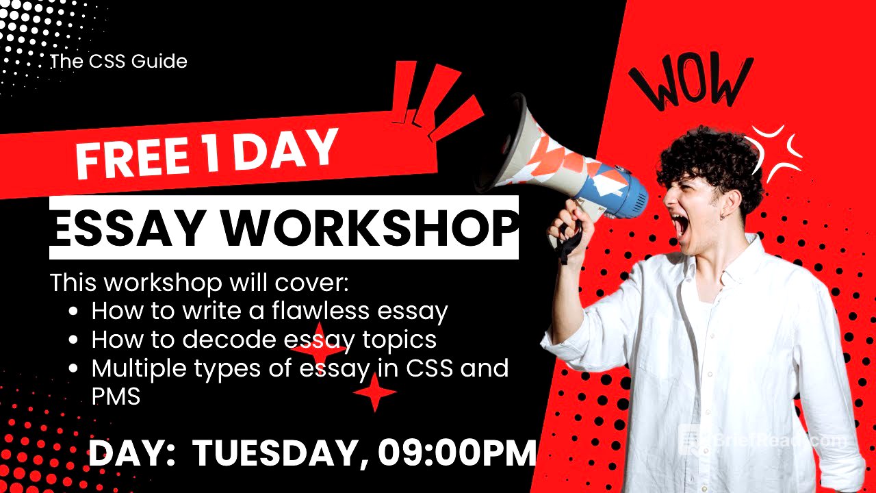 Essay Grand Workshop | Decoding Topics Making Outlines, and Writing Essays