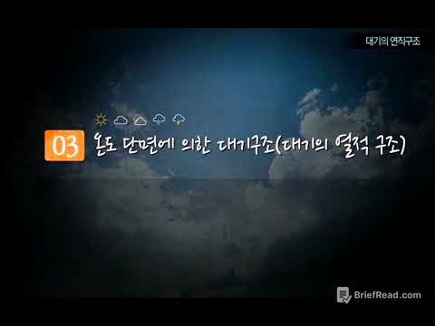 일반기상학 - 2. 대기의 연직구조