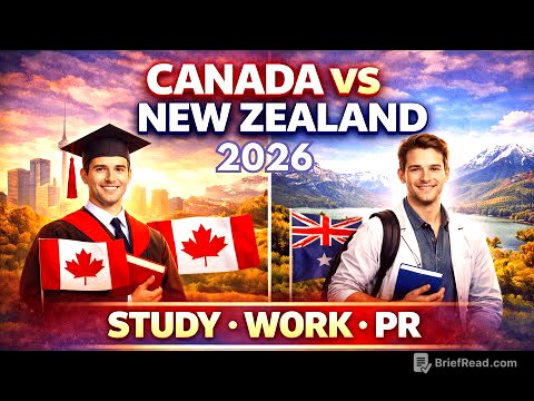 🇨🇦 Canada or 🇳🇿 New Zealand — A Comparison You’ve Never Seen! PR, Work Permit & Study Options 2026