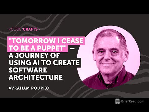 Tomorrow I Cease to Be a Puppet: Using AI to Create Software Architecture | Avraham Poupko