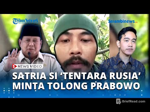 Eks TNI AL yang Jadi Tentara Rusia Perangi Ukraina Minta Tolong Prabowo