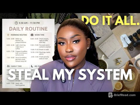 How To Make TIME for EVERYTHING *even with a FULL TIME JOB* Productivity & Discipline l LUCY BENSON